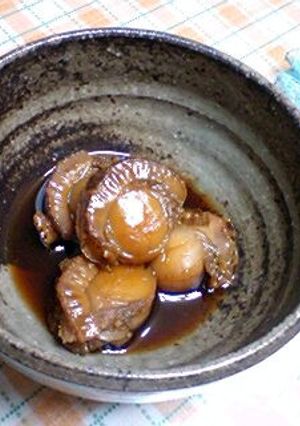 お母さんの味♪帆立の甘辛煮-レシピのメイン写真