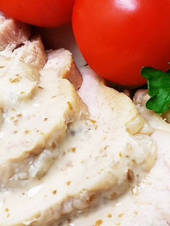 お年寄り絶賛シリーズ☆鶏胸肉、塩麹蒸し☆-レシピのメイン写真