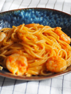 海老のクリームパスタ-レシピのメイン写真