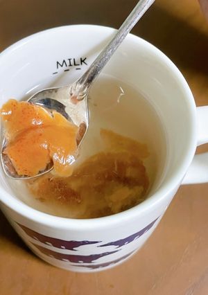 梅干しとお湯だけで!超簡単 焼き梅茶-レシピのメイン写真