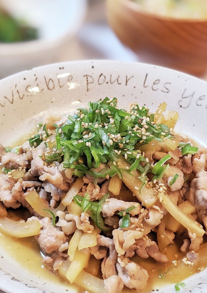 大根と豚肉のめんつゆバター炒め-レシピのメイン写真