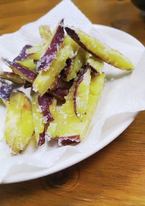 さつまいも揚げ焼き-レシピのメイン写真