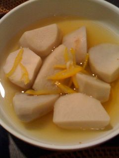 関西風。ゆずと里芋のお出汁たっぷり煮-レシピのメイン写真