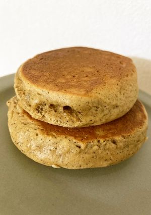 千歳飴で！きな粉と米粉のホットケーキ-レシピのメイン写真