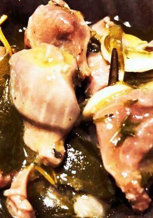 あら、お洒落！砂肝のコンフィ-レシピのメイン写真