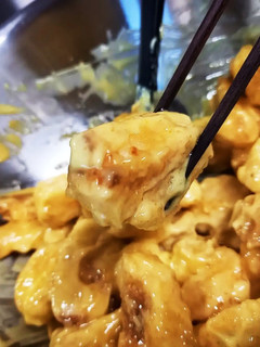 【サクとろ】揚げ山芋のカレーマヨ和え-レシピのメイン写真