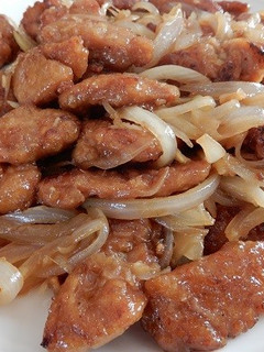 ソイミートの黒酢しょう油しょうが焼き-レシピのメイン写真