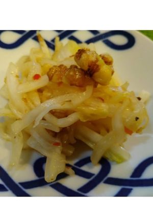 冬の酢の物 大根と白菜とクルミ(中華)-レシピのメイン写真