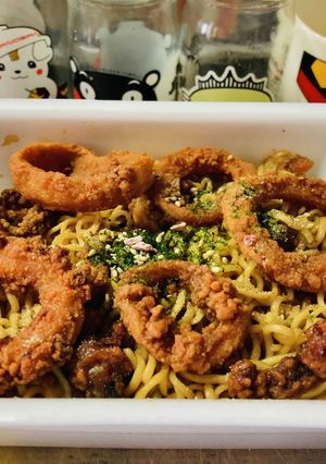 ペヤングいか焼きそば-レシピのメイン写真