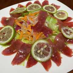 รูปของ 簡単マグロのカルパッチョ