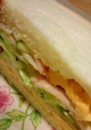 大好きな義母の美味しい贅沢サンドイッチ❤-レシピのメイン写真