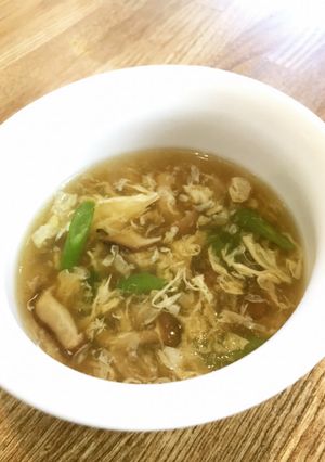 きのこのかきたま汁-レシピのメイン写真