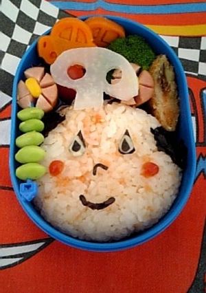 ☆ぜんまいざむらい☆キャラ弁☆-レシピのメイン写真