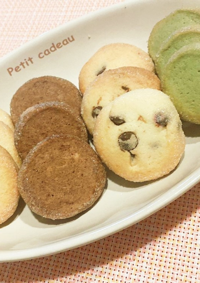 1つの生地から4種類できるクッキー！-レシピのメイン写真
