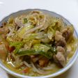ご飯進んで困るかも♪鶏モモの野菜味噌炒め