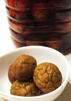 簡単に出来ました☆自家製梅干し！-レシピのメイン写真