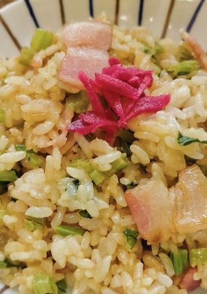 かぶの茎の和風チャーハン-レシピのメイン写真
