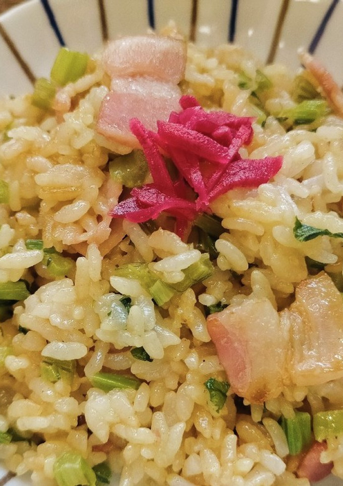 かぶの茎の和風チャーハン-レシピのメイン写真