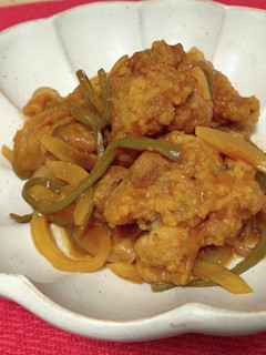 鶏の甘酢あんかけ-レシピのメイン写真