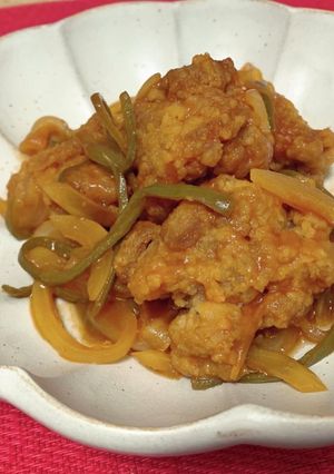 鶏の甘酢あんかけ-レシピのメイン写真