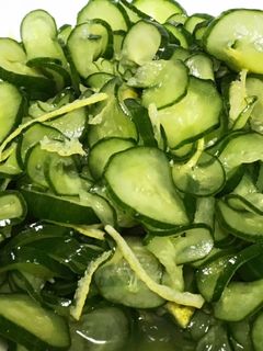 作り置き♡万能♡柚子風味キュウリの酢の物-レシピのメイン写真