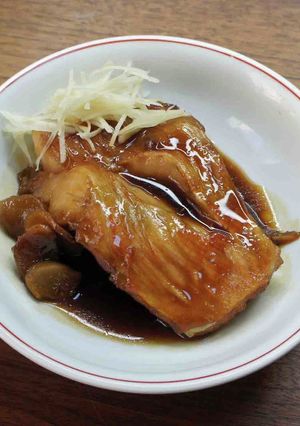 ちょい味噌あじの赤魚の煮つけ-レシピのメイン写真