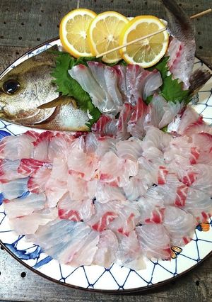 イサキの姿造り-レシピのメイン写真