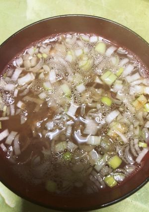 風邪のひきはじめに飲むスープ-レシピのメイン写真