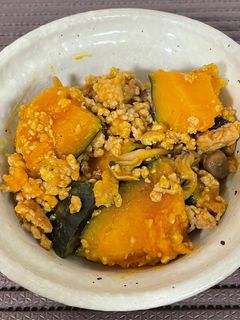 カボチャのほくほくそぼろ煮-レシピのメイン写真