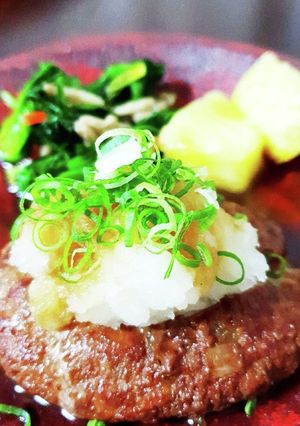 2つの味が楽しめる和風ハンバーグソース-レシピのメイン写真