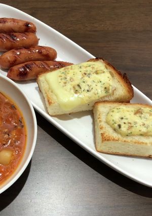乗せて焼くだけ！【タルタルトースト】-レシピのメイン写真