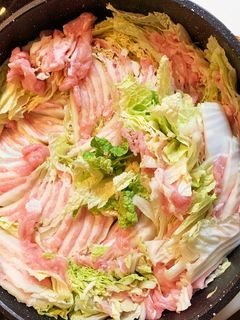 白菜と豚肉のミルフィーユ鍋-レシピのメイン写真