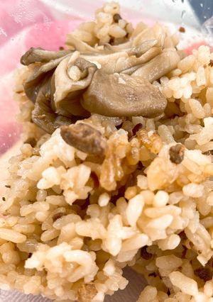 とりそぼろdeすきやき風炊き込みご飯-レシピのメイン写真