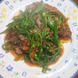 簡単☆牛肉とピーマンのオイスター炒め
