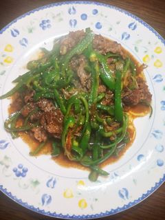 簡単☆牛肉とピーマンのオイスター炒め-レシピのメイン写真