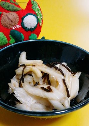 セロリの塩昆布和え-レシピのメイン写真