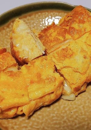 チーズ入り卵焼き-レシピのメイン写真