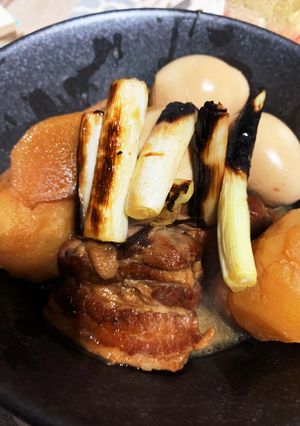 キャンプ飯　味しみしみ豚の角煮-レシピのメイン写真