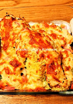 白菜のまるごとグラタン焼き⭐簡単で濃厚❤-レシピのメイン写真