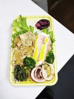 【夫婦弁当178】生姜焼とイカバター炒め-レシピのメイン写真