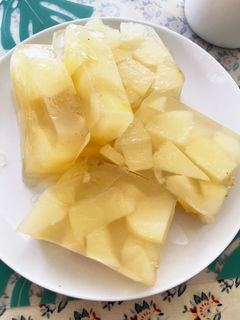 梨のコンポートゼリー-レシピのメイン写真