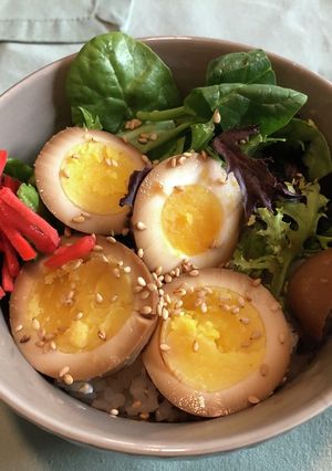 煮卵丼-レシピのメイン写真