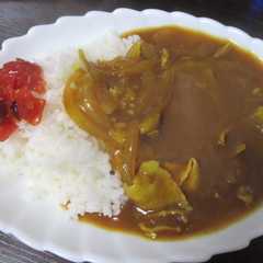 รูปของ 町中華屋さんのカレーを再現したつもり^^
