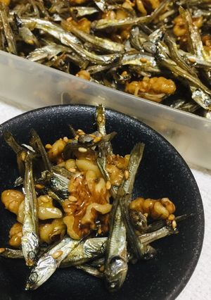 5分で完成！簡単おせち・くるみ入り田作り-レシピのメイン写真