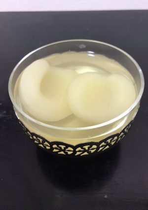 桃缶ピーチゼリー-レシピのメイン写真