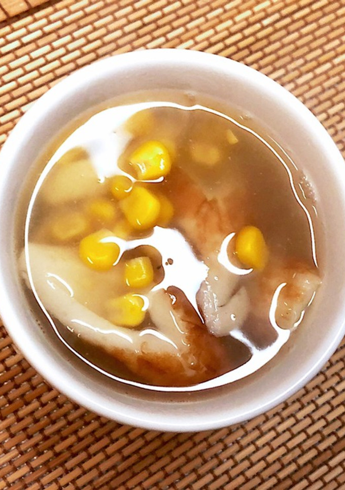 ♡ちくわとコーンのとろみ中華スープ♡-レシピのメイン写真