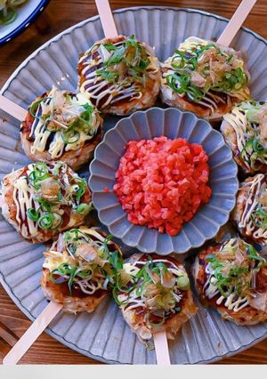 お好み焼き風　つくね-レシピのメイン写真