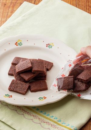 クイック焼きチョコビスケット-レシピのメイン写真