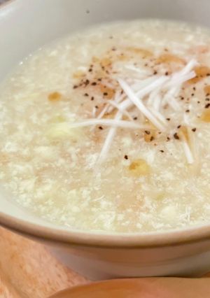 スープストック風♡海老と豆腐の淡雪スープ-レシピのメイン写真