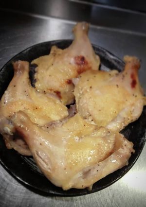骨付き若鶏の塩麹焼き❨(@≧↺≦@)❩ノ-レシピのメイン写真